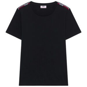 T-shirt GCDS stretch logo tape