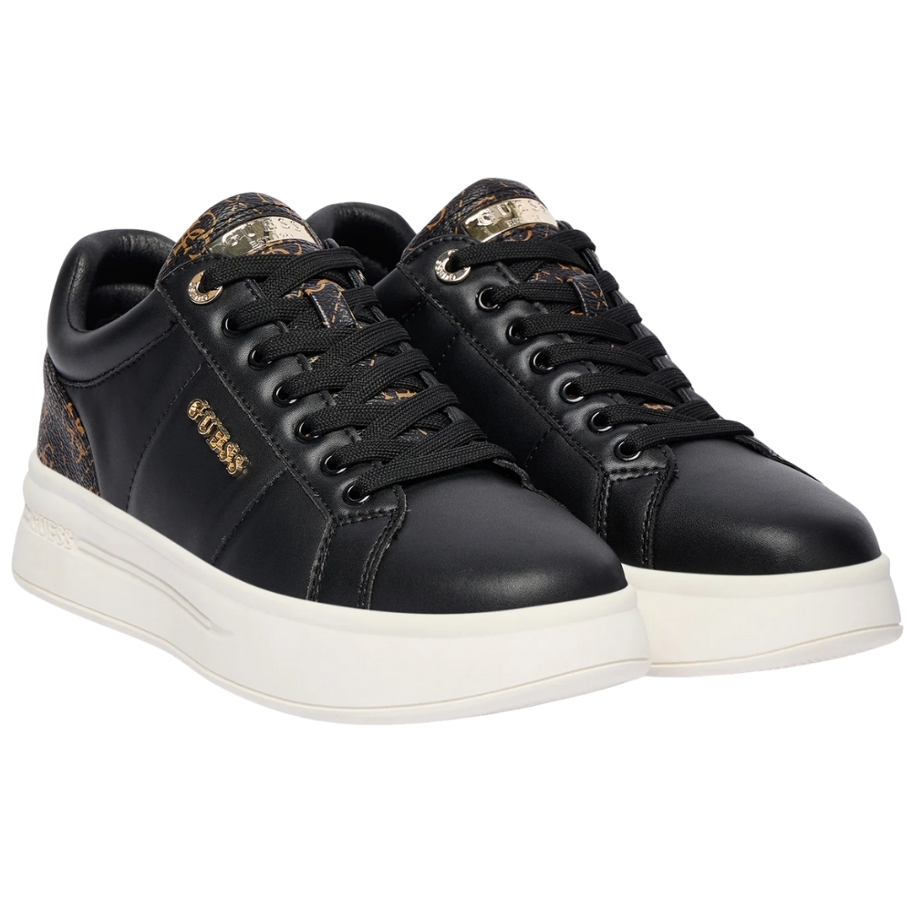 Sneakers Guess Welli in vera pelle