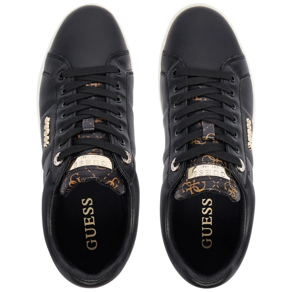 Sneakers Guess Welli in vera pelle