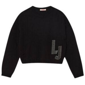 Maglia Liu Jo in lana con logo e strass