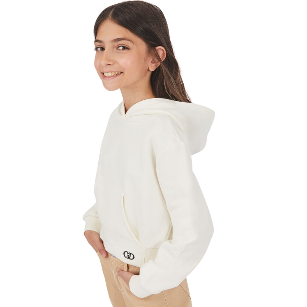 Felpa Liu Jo in cotone con cappuccio