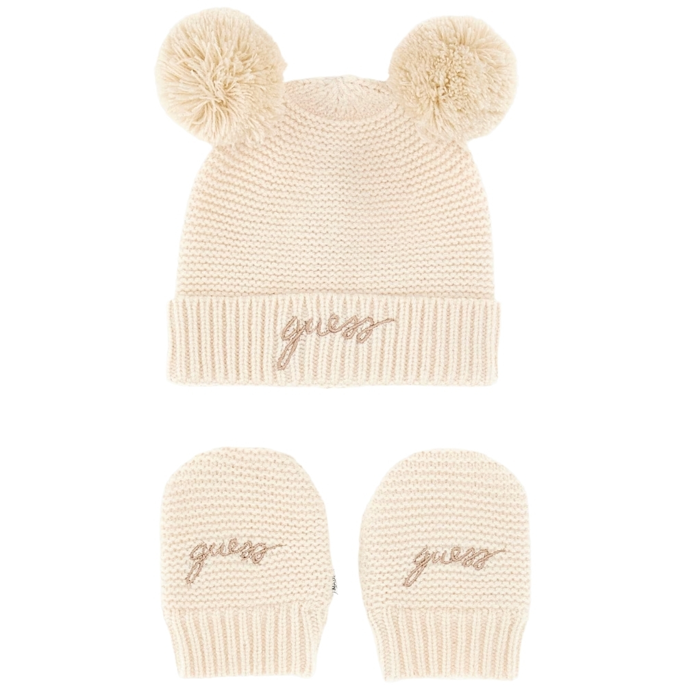 Set cappellino e guanti Guess