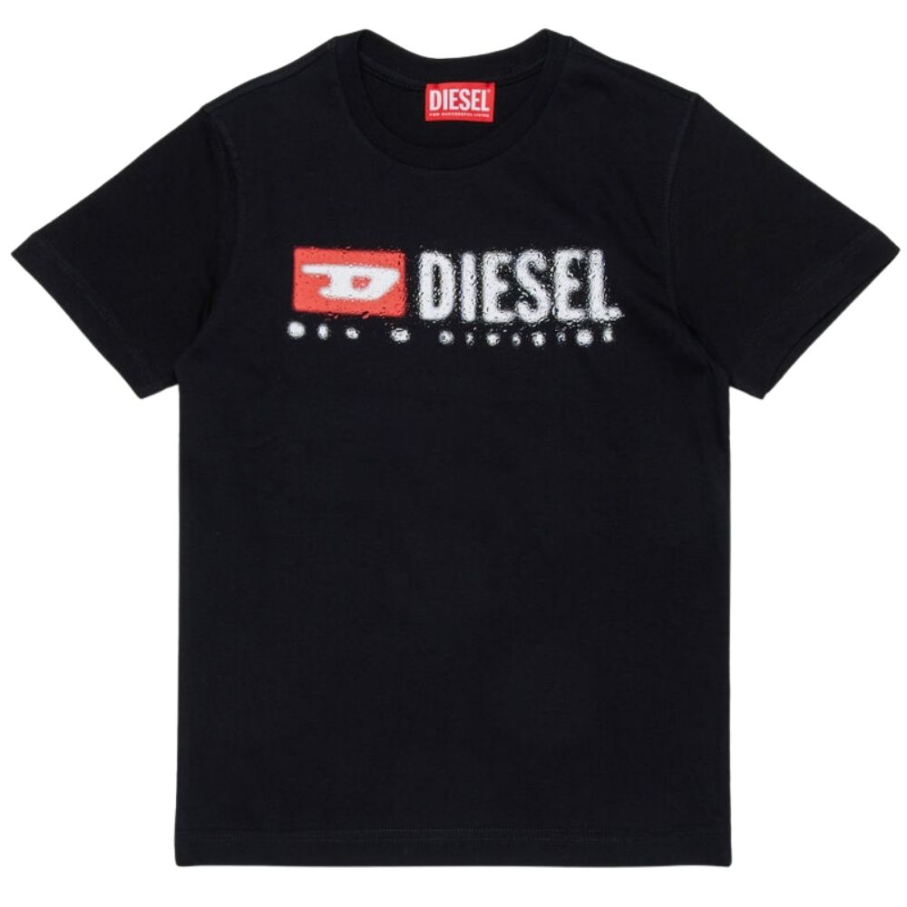 T-Shirt Diesel in cotone con logo stampato