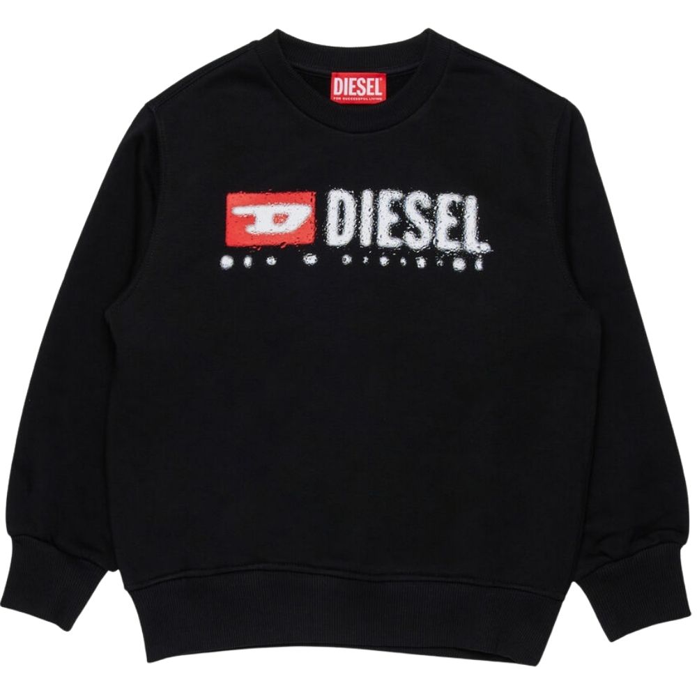 Felpa Diesel in cotone con logo