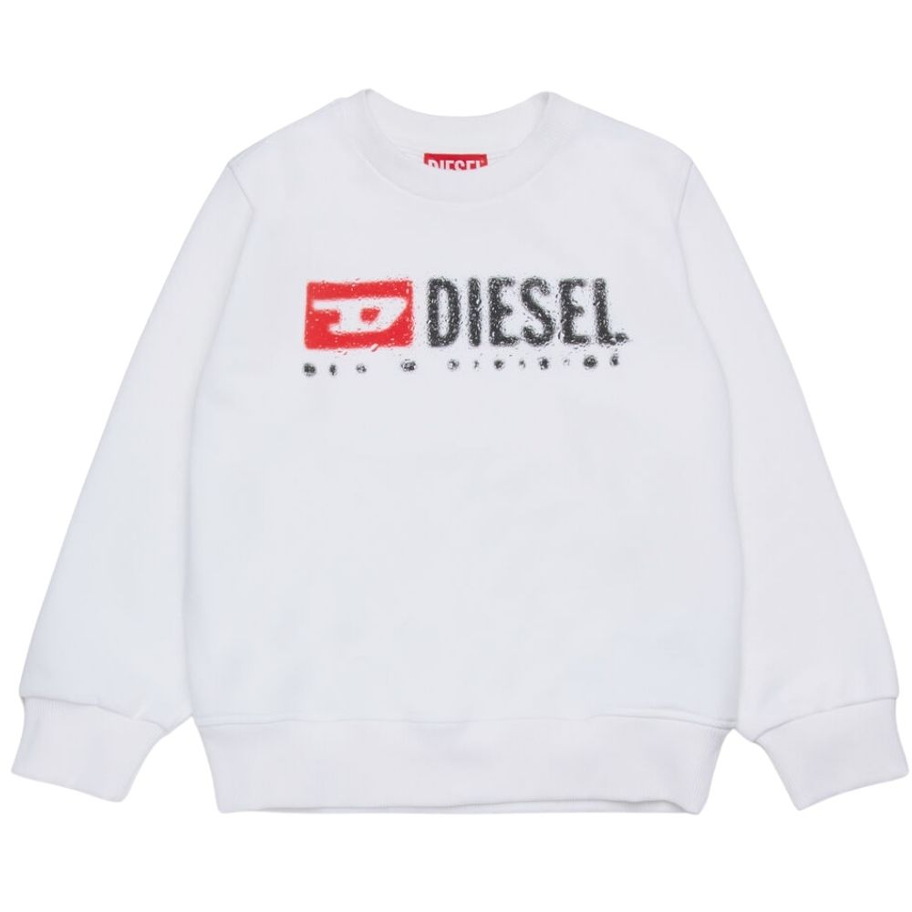 Felpa Diesel in cotone con logo