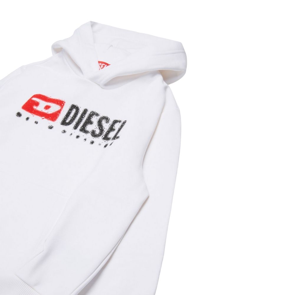 Felpa Diesel in cotone con logo