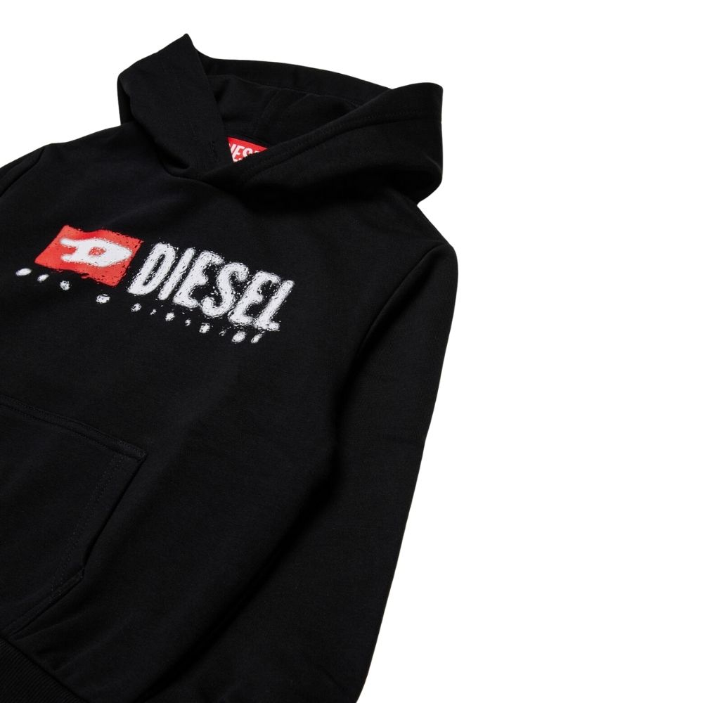 Felpa Diesel in cotone con logo