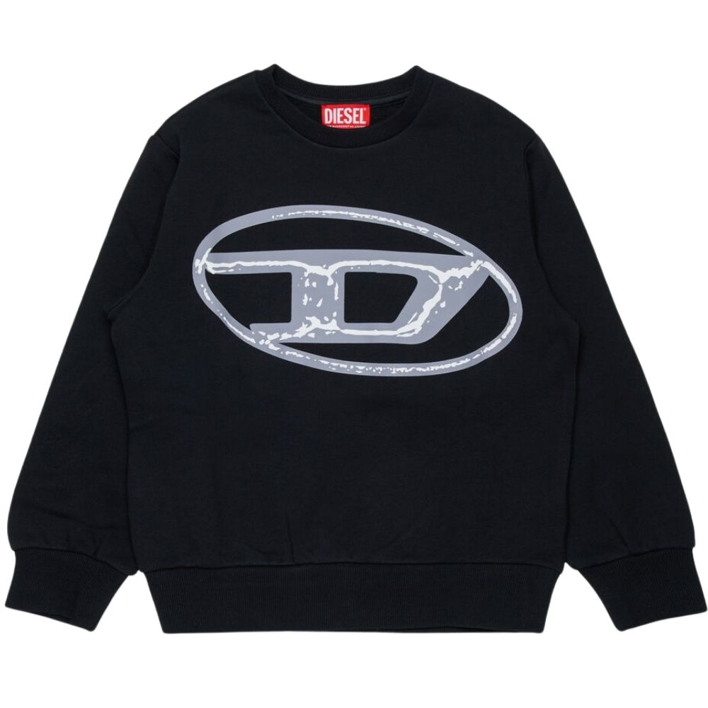 Felpa Diesel in cotone con logo