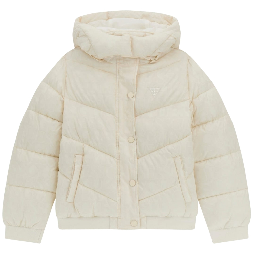 Giubotto Guess trapuntato con cappuccio