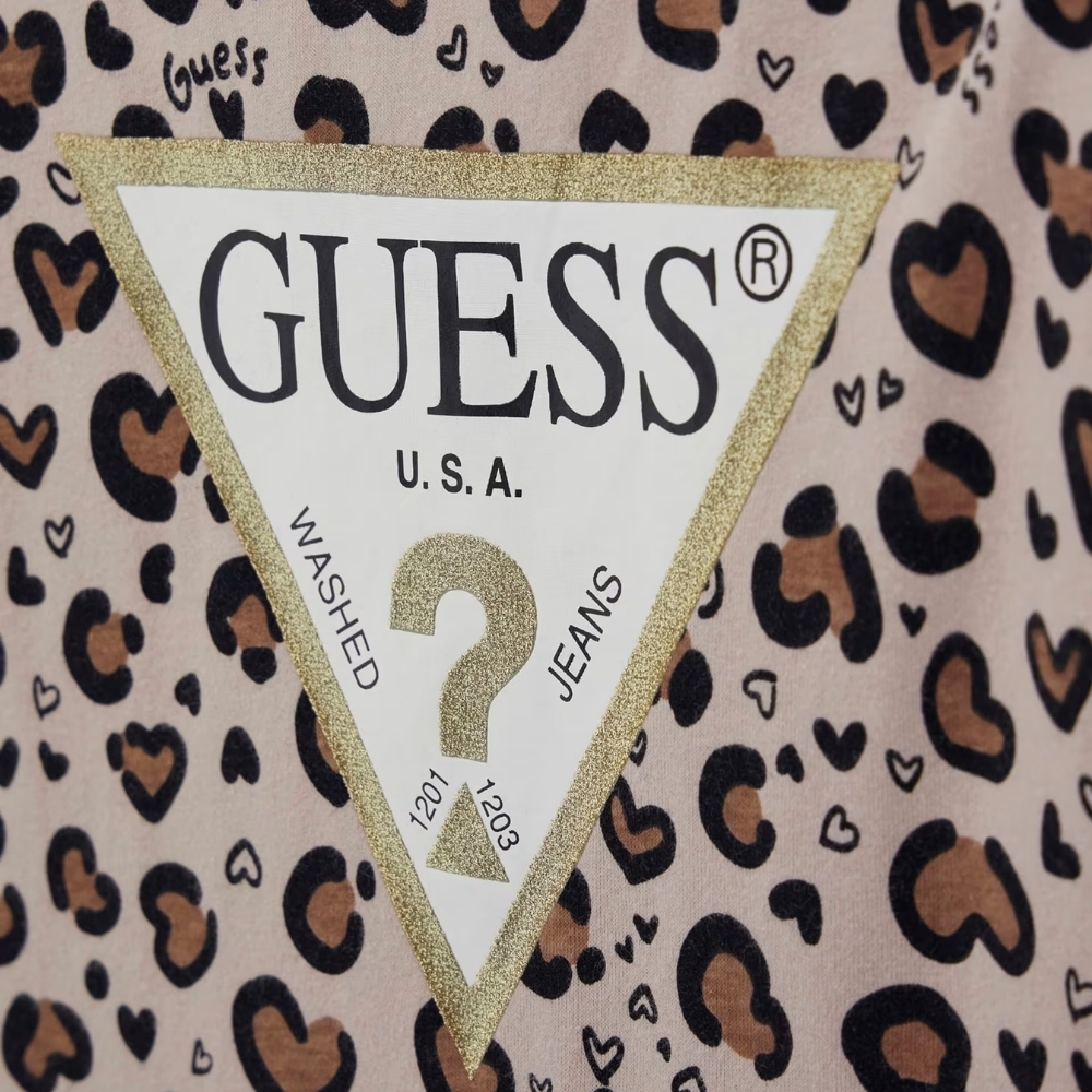 T-Shirt Guess stampa all over