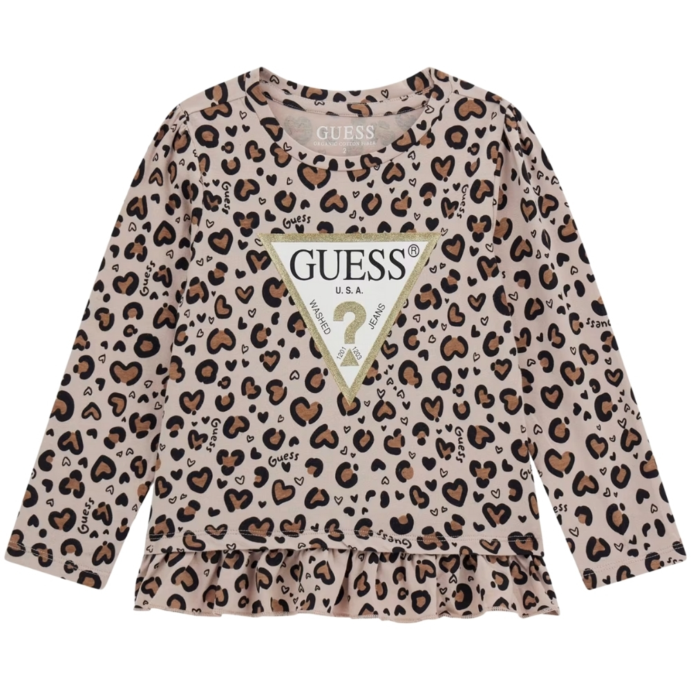 T-Shirt Guess stampa all over