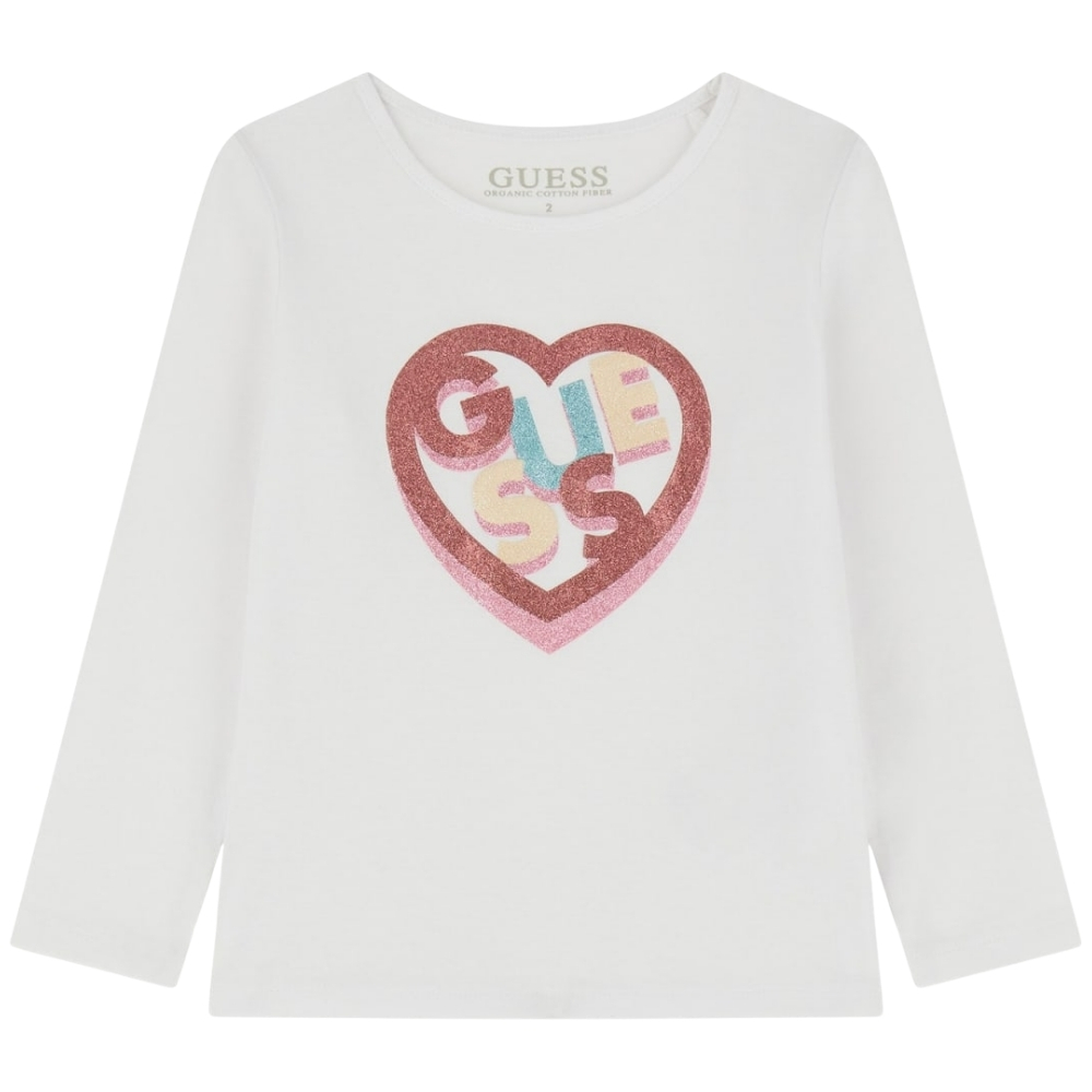 T-Shirt Guess logo glitter
