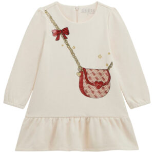Abito Guess con stampa borsetta e logo