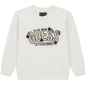 Felpa Guess con logo ricamato
