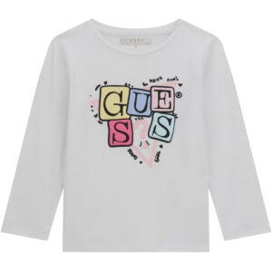 T-Shirt Guess logo triangolo