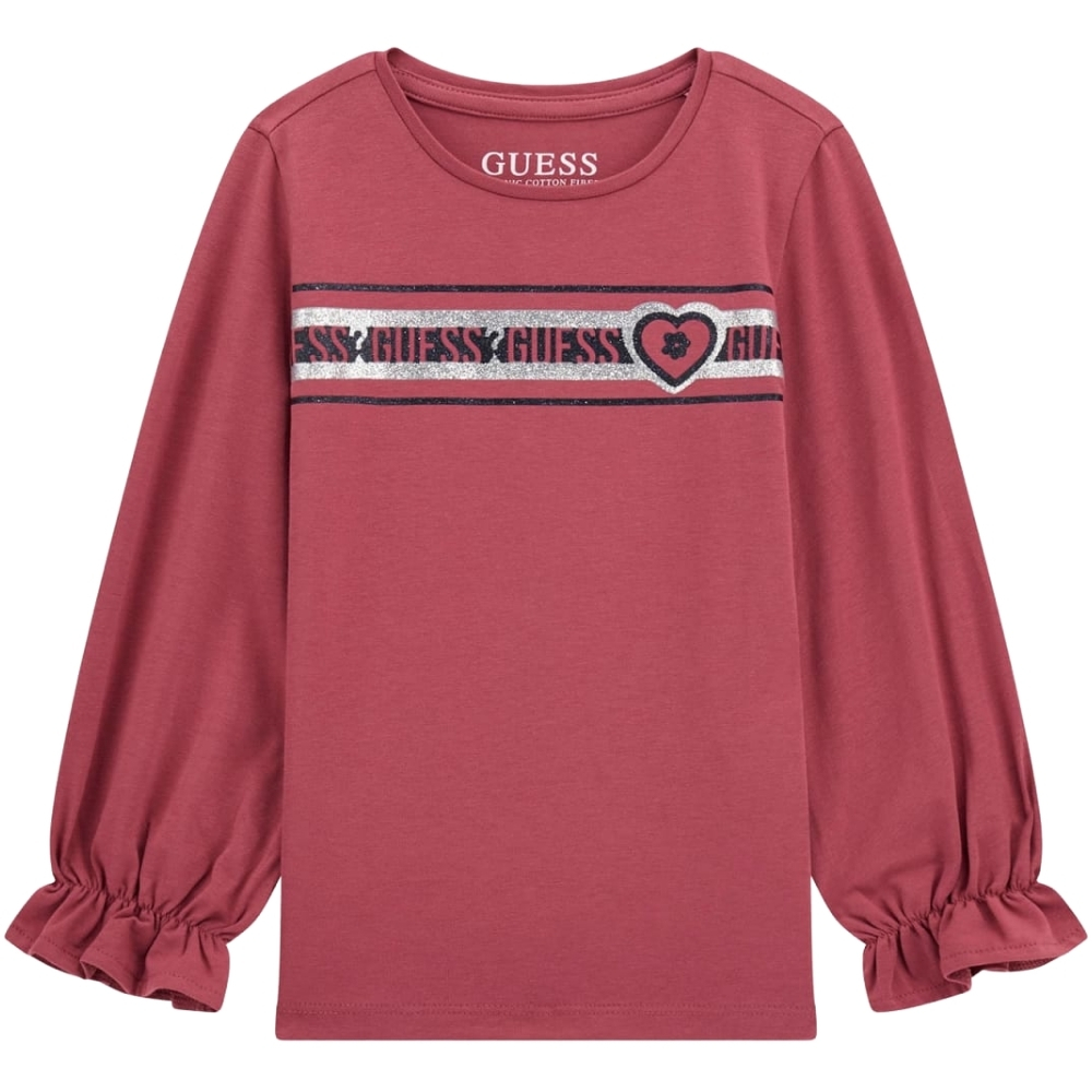 Maglia Guess maniche lunghe arricciate
