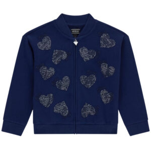Felpa Guess con paillettes e cerniera