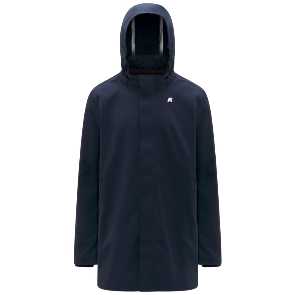 Giacca Invernale K-Way con cappuccio staccabile