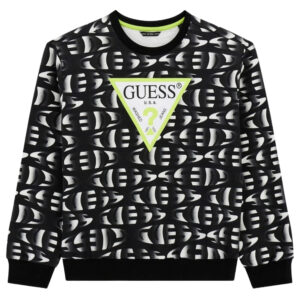Felpa Guess logo triangolare
