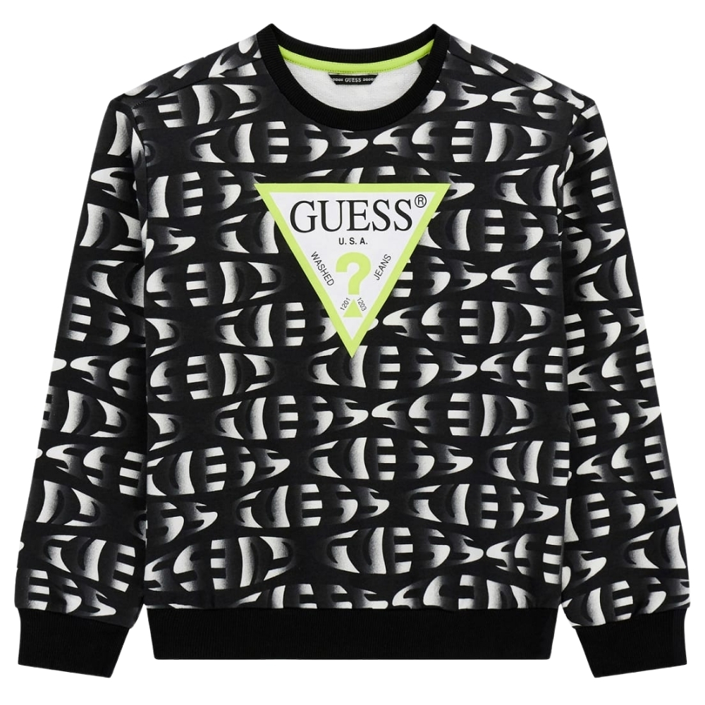 Felpa Guess logo triangolare