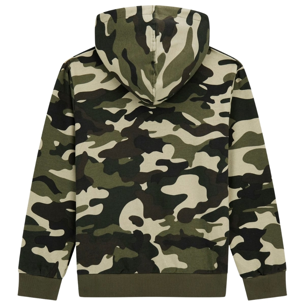 Felpa Guess con cappuccio stampa all over