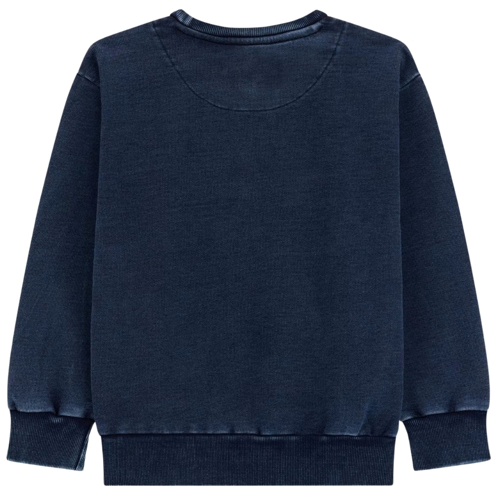 Felpa Guess logo ricamato