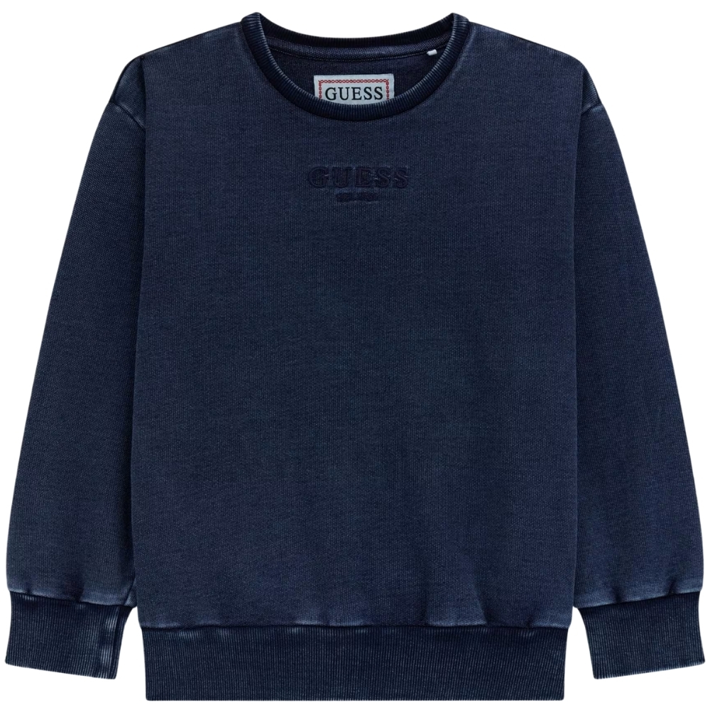 Felpa Guess logo ricamato