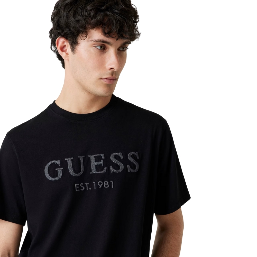T-Shirt Guess con logo frontale