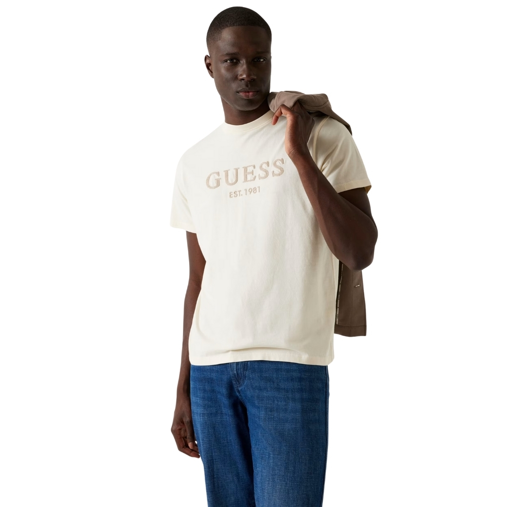 T-Shirt Guess con logo frontale