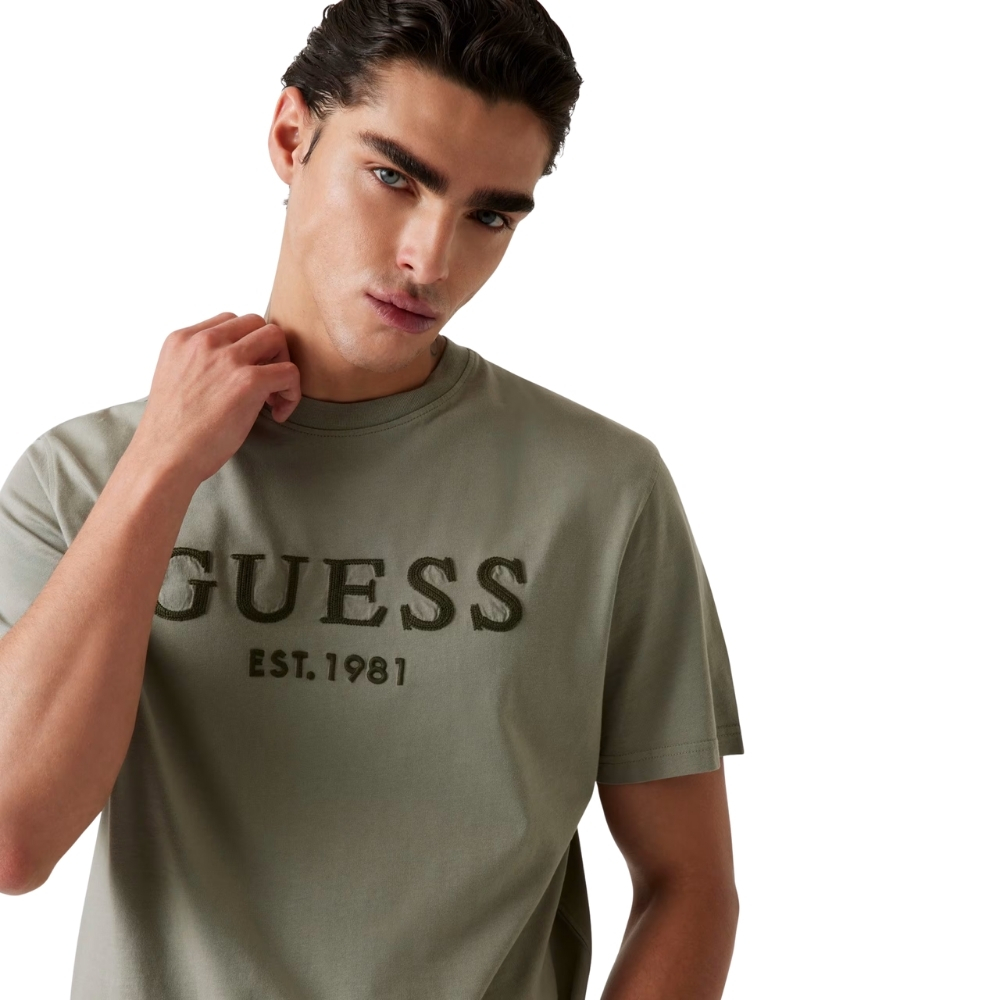 T-Shirt Guess con logo frontale