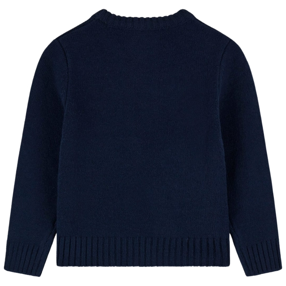 Maglione Guess logo ricamato