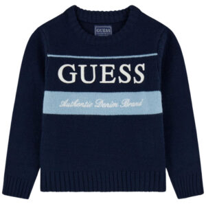 Maglione Guess logo ricamato