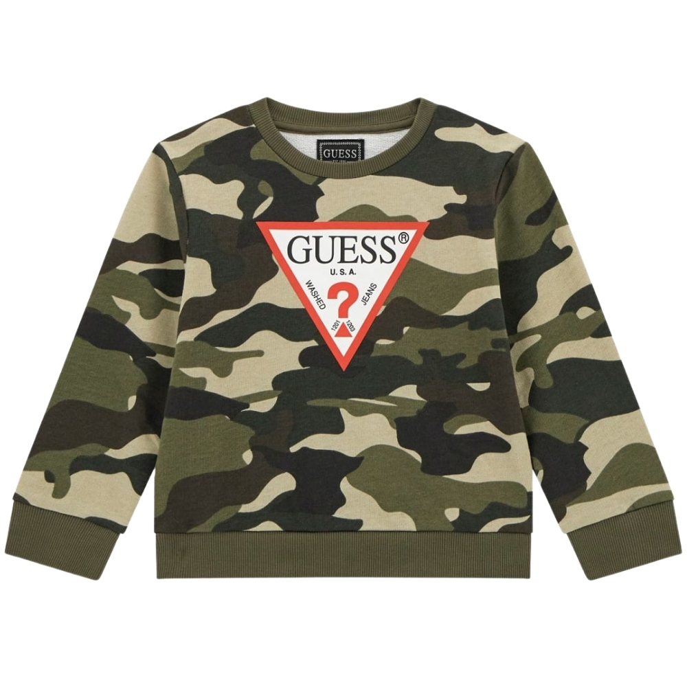 Felpa Guess stampa all over