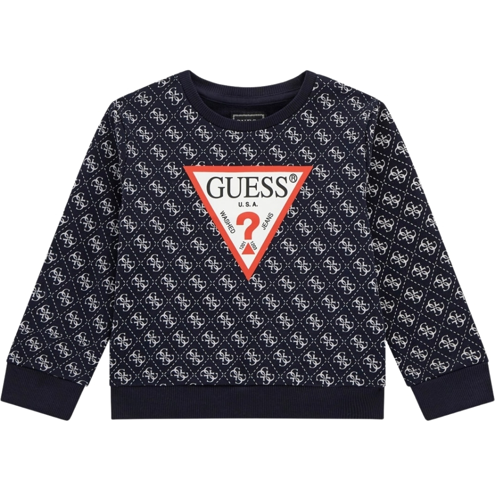 Felpa Guess stampa all over