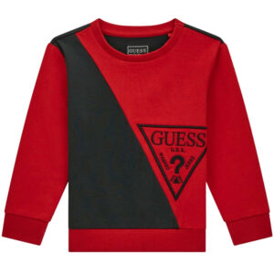 Felpa Guess logo ricamato