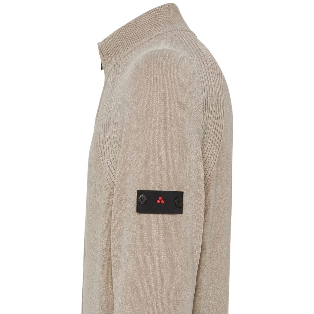 Maglia Peuterey in ciniglia rasata con zip