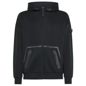 Felpa Peuterey in scuba con cappuccio