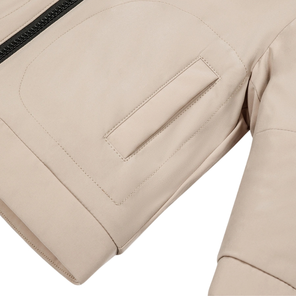 Piumino Peuterey kids liscio con cappuccio