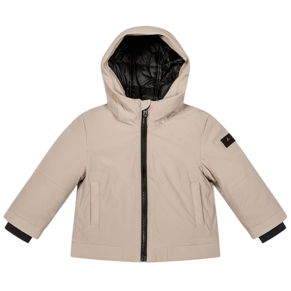 Piumino Peuterey kids liscio con cappuccio