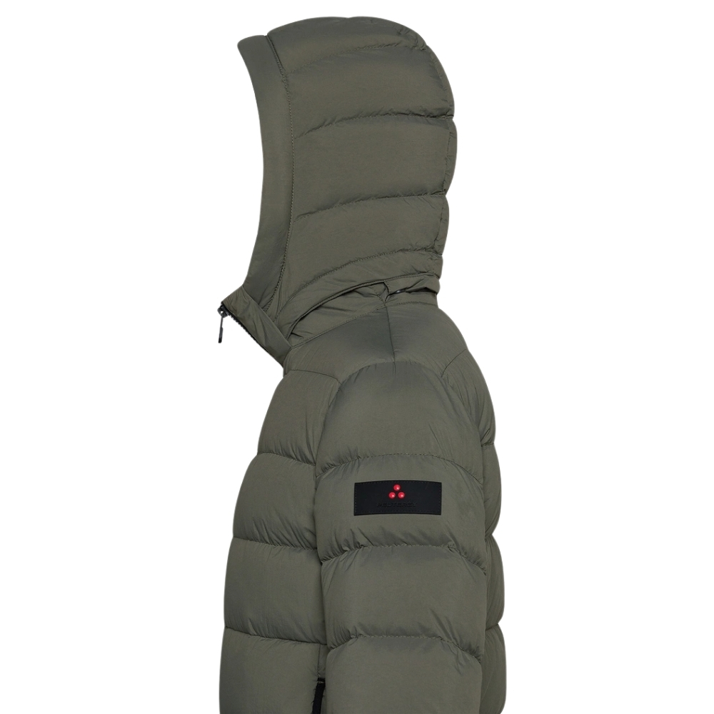 Piumino Peuterey in nylon kids leggero con cappuccio