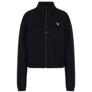 Felpa Guess con zip e strass
