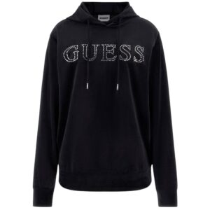 Felpa Guess con logo in strass