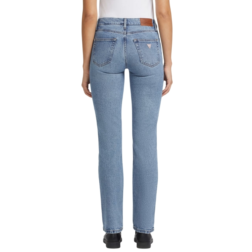 Jeans Guess straight a vita media G08