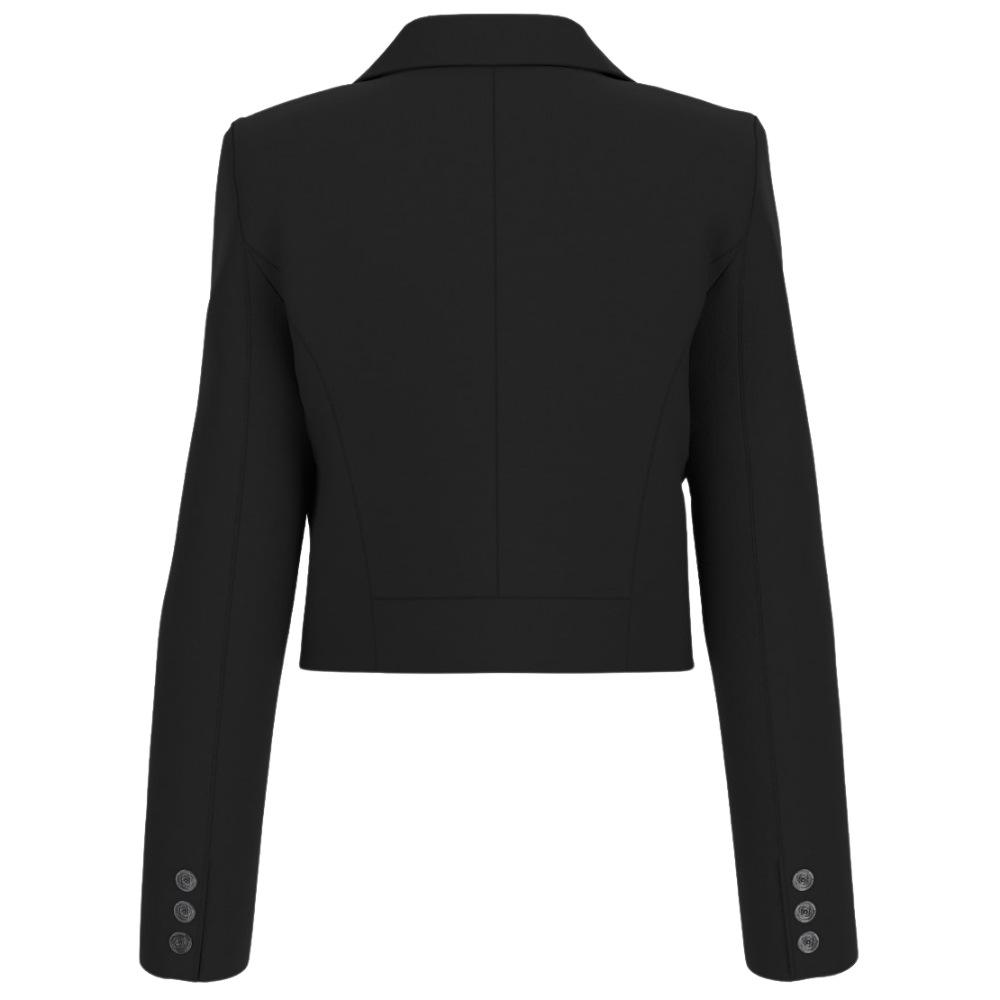 Blazer Guess cropped flanella