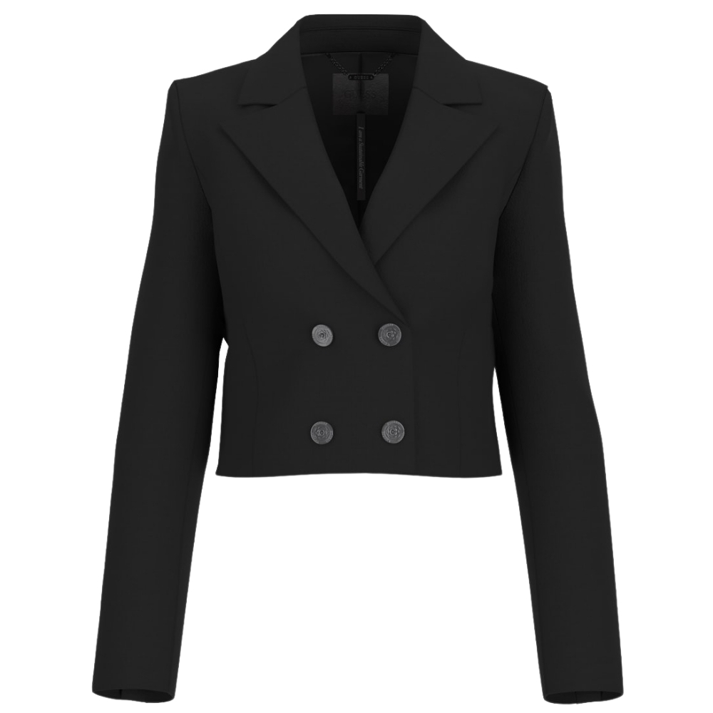 Blazer Guess cropped flanella