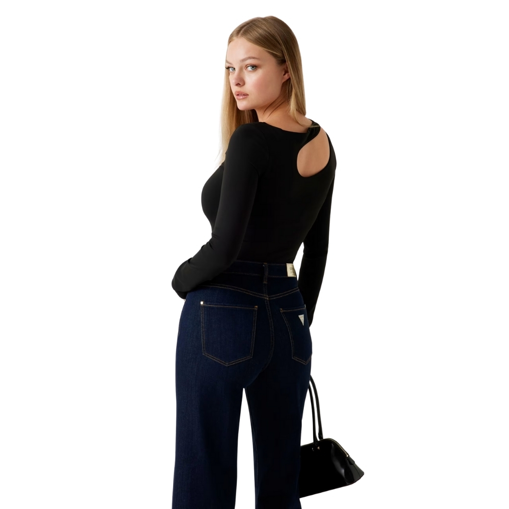 Top Guess cut out e fibbia