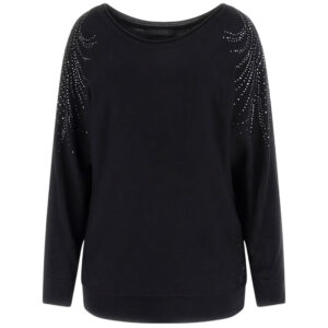 Maglione Guess scollo a barca strass
