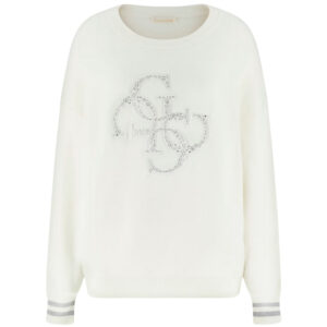Maglione Guess con logo con borchie