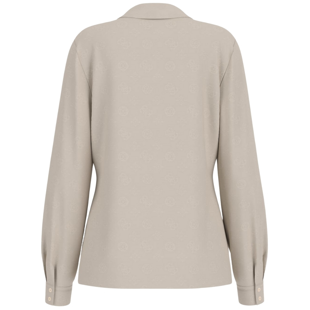 Camicia Guess logo peony
