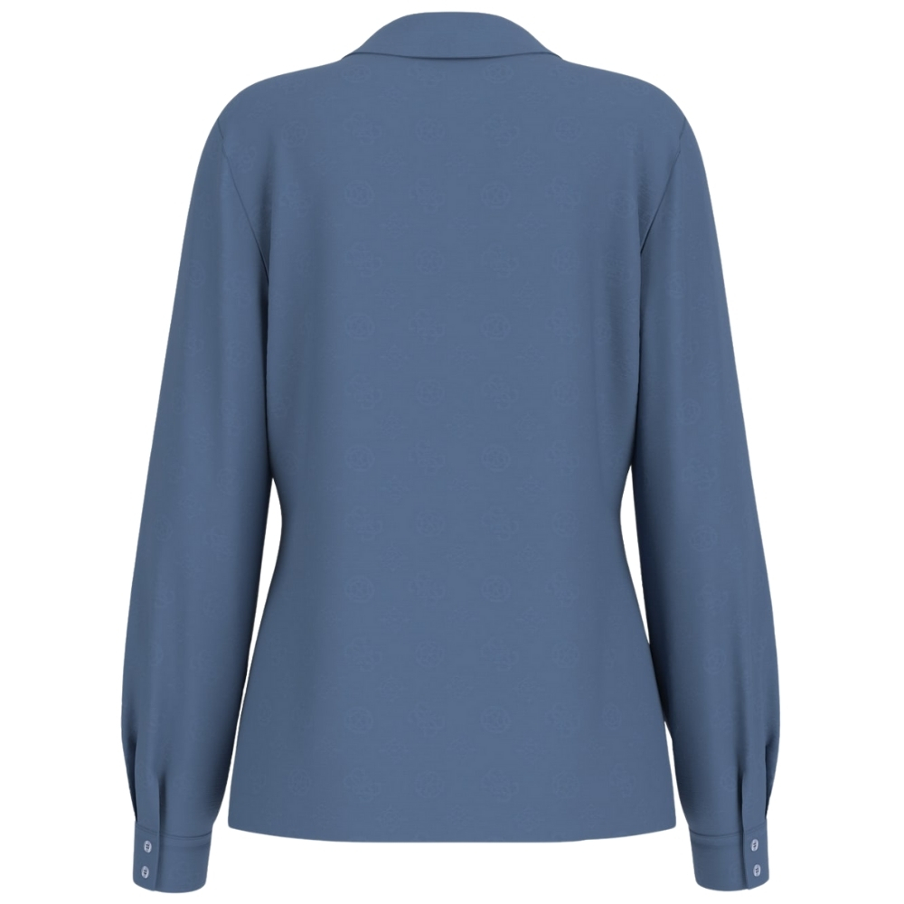 Camicia Guess logo peony